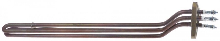 heating element 3500W 245V heating circuits 2 mounting ø 37mm hole distance 51,5mm L 413mm