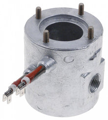 flow heater 800W 230V ø 80mm H 86mm connection male faston 6,3mm