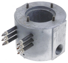 flow heater 1500W 230V ø 75mm H 142mm connection male faston 6,3mm