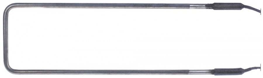 heating element 350W 230V L 380mm W 115mm H 12mm cable length 1000mm tube ø 8,5mm defrosting - 417527