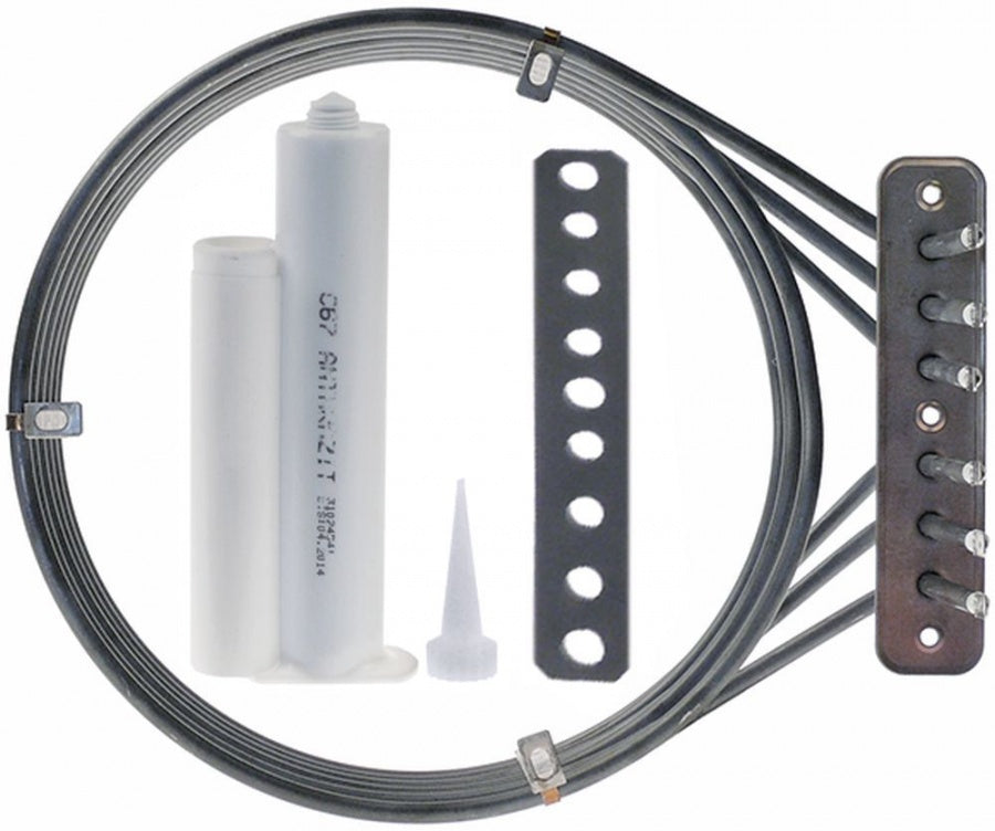 heating element kit 5600W 230V heating circuits 3 ID ø 224mm ED ø 235mm L 270mm H 97mm L1 15mm - 417552