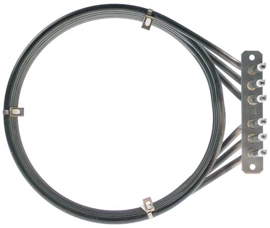 heating element 9000 W 230 V heating circuits 3  ID ø 240 mm ED ø 257 mm L 300 mm H 100 mm L1 38 mm - 417555