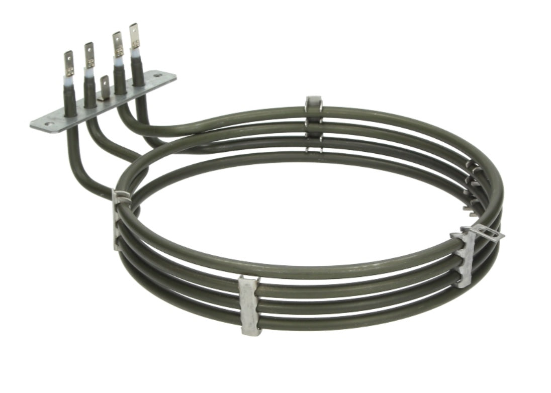 Rezistenta pentru cuptor 2x2000 W, Garbin int.ø 185 mm, ext. ø 200 mm, H 50 mm, L 240 mm - 417607