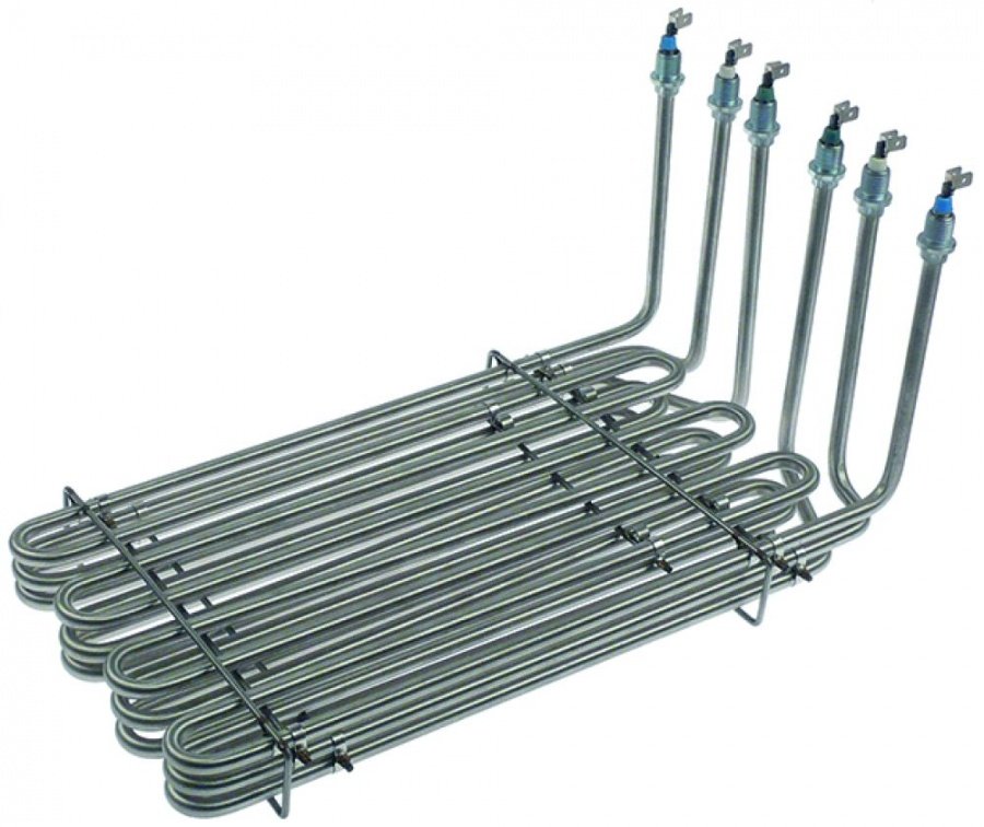 heating element 6000W 230V heating circuits 3 L 345mm W 200mm H 160mm W1 15mm H1 125mm H2 35mm - 417619