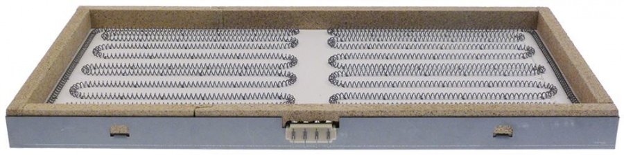 rezistenta radianta dreptunghiular 3700W (2 x 1850)watt 230V L 480mm L 250mm Î 35mm