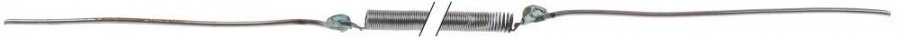 rezistenta spiralata 435watt 25Ohm L1 345mm ø 5.2mm