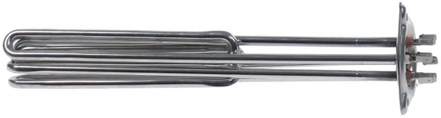 rezistenta 10500watt 254V CÎ 3 L 335mm L 50mm Î 50mm ø găuri 8.5mm racord F6,3x0,8