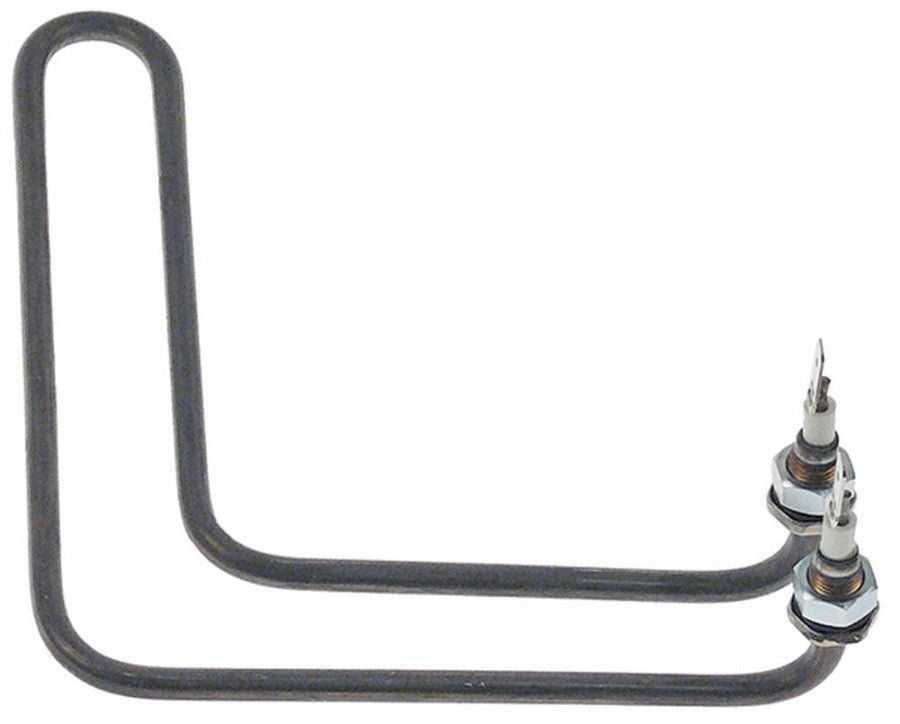 rezistenta 1200watt 230V CÎ 1 L 145mm L 180mm Î 22mm filet DPF 25mm ø țeavă 6.5mm racord 6,3x0,8