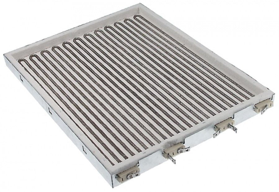 Rezistenta radianta rectangulara, 9000W, 400V, L 432 x 340 mm, Electrolux 006158, IRCA 7278571, 4509, cu 3 circuite - 418000