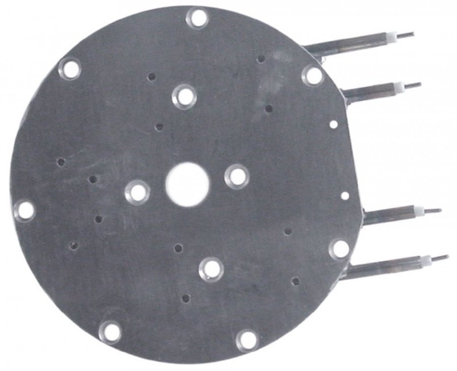 Plita electrica 2200 W, 230 V, cu 2 circuite, L 194 mm, H 27,mm, ø 170 mm, pentru generator abur Inoxtrend RRC545100 - 418024