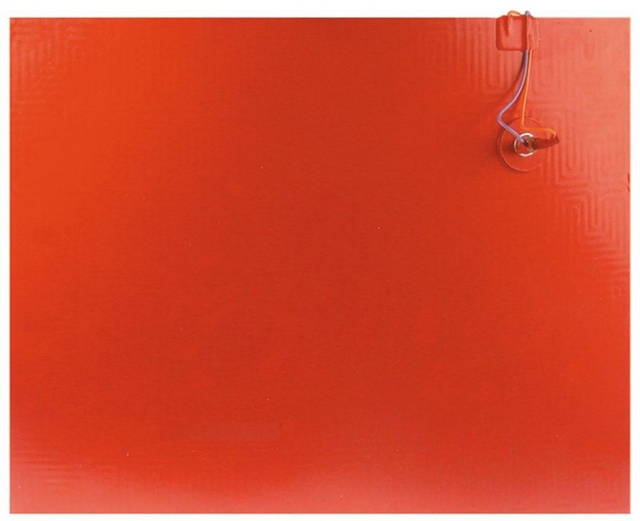 Rezistenta folie silicon 490 x 400 mm, 2300 W, 230 V, cu limitator de temperatura 140°C, temperatura maxima 175°C, rezistenta plana autoadeziva - 418035