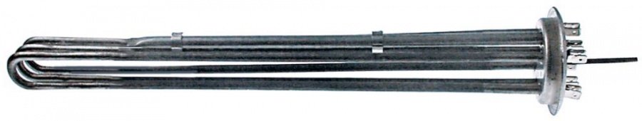 Rezistenta 6000 W, 230 V, cu 3 circuite, L 385 mm - 418040