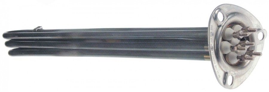 Rezistenta 8000W, 230V, cu 3 circuite, L 497 mm, montare ø 47,5 mm, Bertos - 35039900