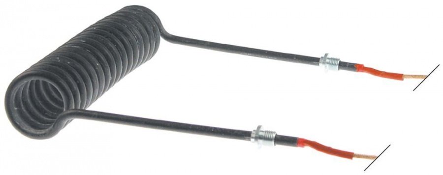 Rezistenta spirala 4100 W, 230 V, ø 60 mm, L 230 x 248,5 mm, pozitie de montare jos - 418124