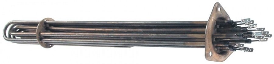 Rezistenta boiler 17000 W, 400 V, 007076, 0C5384, pentru generator de abur cuptor Zanussi Electrolux AOS101E, AOW101E, FCZ101E - 418154