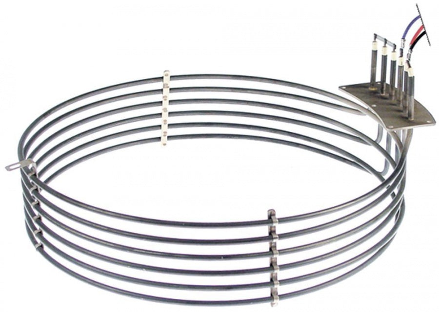Rezistenta 9000 W, 230 V, int. ø 407 mm, ext. ø 420 mm, L 443 mm, H 105 - 418374