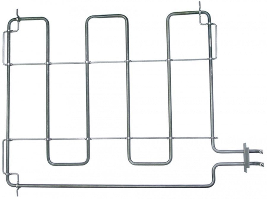 heating element 3300W 400V L 610mm W 450mm L1 75mm L2 535mm W1 40mm W2 55mm flange length 72mm