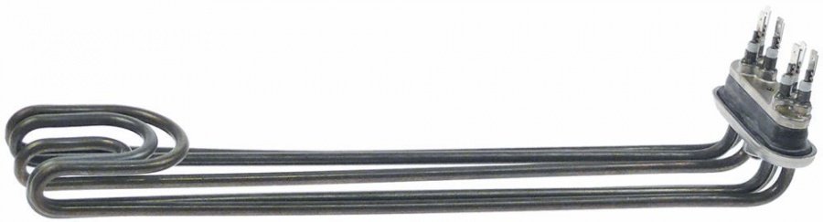 Rezistenta cuva - tanc 4500W, 230V, Fagor Z743601.000, L 365 mm, flansa 80x27 mm - 418529