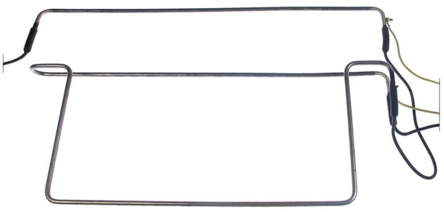 Rezistenta 140 W, 230 V, L 490 x 190 mm, cablu L 3500 mm, tub ø 6,3 mm - 418567