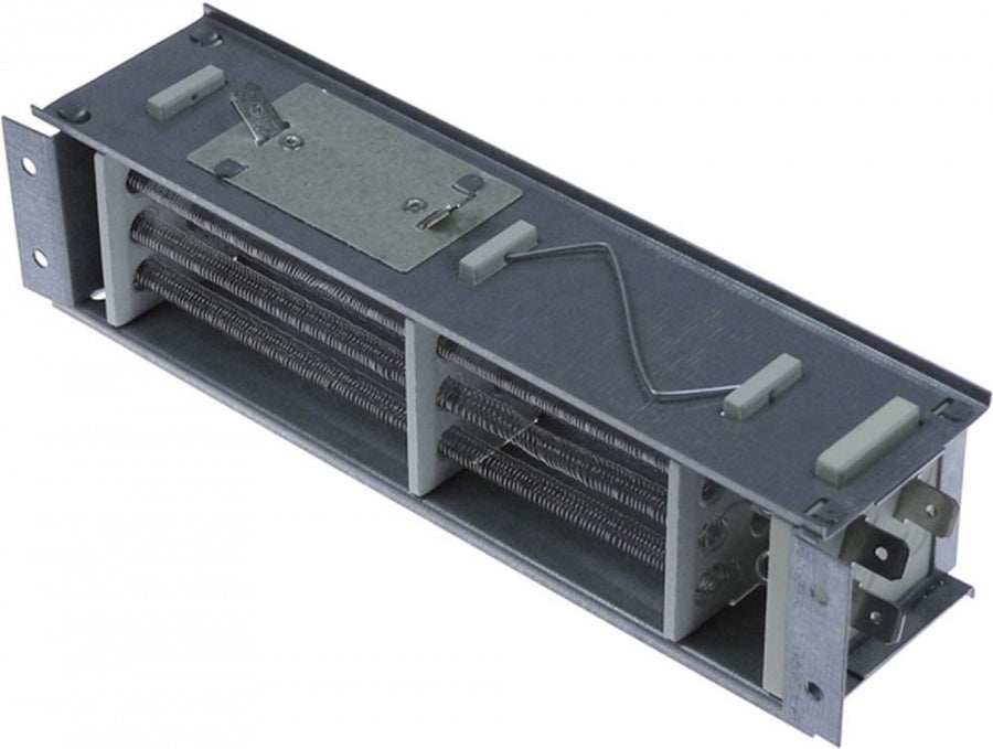 Baterie electrica de incalzire, distanta intre suruburi 170 mm, W 35 mm, H 40 mm, 300 W, 230 V, limitare temperatura 95° C - Cod 418629
