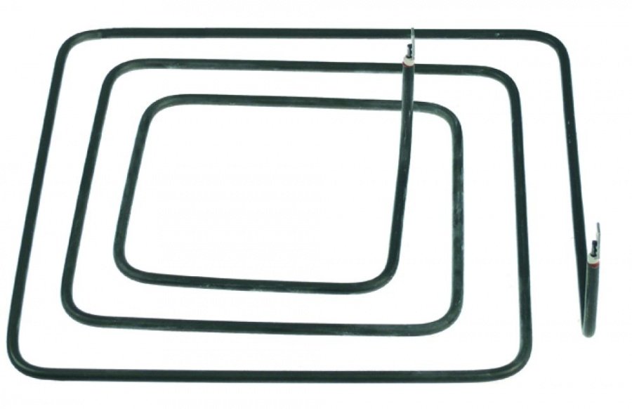 heating element 1500W 230V L 255mm W 300mm H 70mm tube ø 6,5mm mounting pos. centre