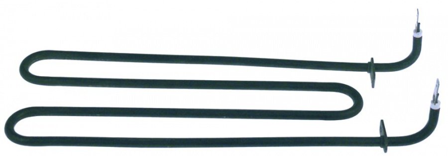 Rezistenta 1000 W, 220 V, L 290 x 90 mm, H 40 mm, tub ø 7 mm, toaster - 418723
