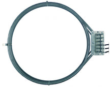 Rezistenta cuptor MKN, 9900 W, 400 V, cu 3 circuite, int. ø 450 mm, ext. ø 465 mm, L 500 mm, H 115 mm - 418749