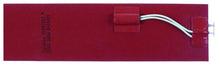 Rezistenta din folie silicon rosu 210 x 58 mm, 100W, 230V, cu limitator de temperatura, t.max. 130°C, rezistenta plana autoadeziva - 418855