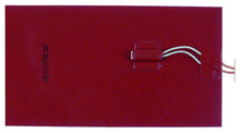 Rezistenta folie silicon rosu 210 x 116 mm, 200 W, 230 V, cu limitator de temperatura, t.max. 130°C, rezistenta plana autoadeziva - 418856