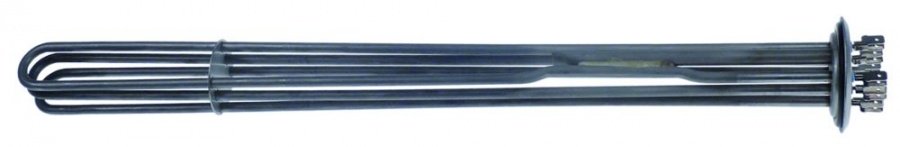 heating element 6000W 230V heating circuits 3 mounting ø 47,5mm L 493mm W 36mm H 31mm