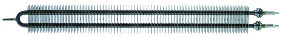 Rezistenta cu aripioare 1500 W, 230 V, L 455 mm, tip radiator - 418969