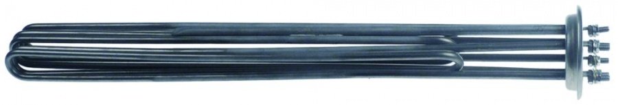 heating element 12000W 220V heating circuits 3 mounting ø 57,5mm L 455mm W 40mm H 30mm
