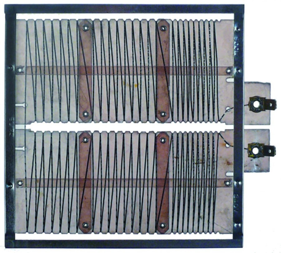 hot plate 500W 230V heating circuits 1 L 145mm W 145mm connection male faston 6,3mm