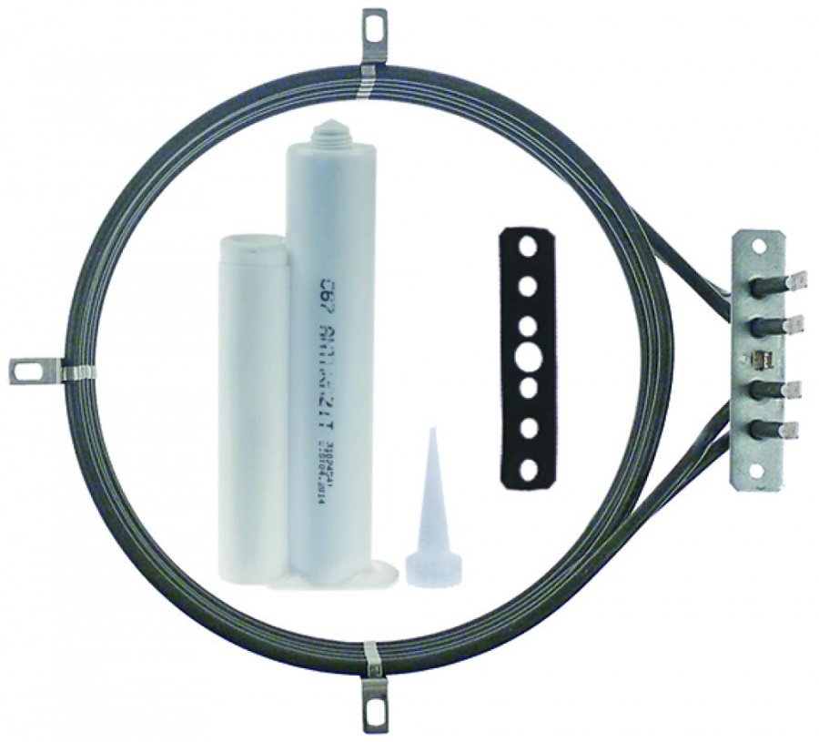 Rezistenta 5000 W, 230 V, cu 2 circuite, int. ø 223 mm, ext. ø 236 mm - 419017