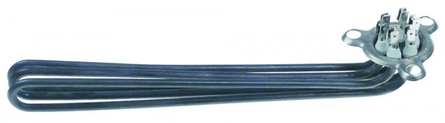 Rezistenta electrica 4500 W, 230 V, L 295 mm, montare ø 38,5 mm, cu 3 circuite - 419033