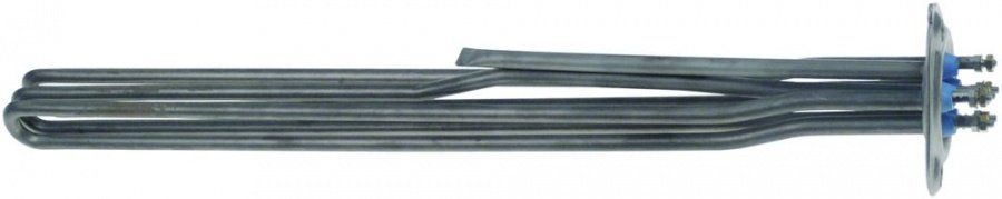 heating element 9000W 230V heating circuits 3 mounting ø 47,5mm L 480mm W 34mm H 52mm