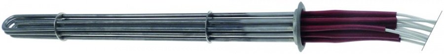 heating element 17000W 220V heating circuits 6 mounting ø 47,5mm L 470mm W 42mm H 42mm