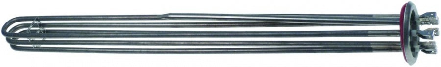 heating element 6000W 230V heating circuits 3 mounting ø 47,5mm L 500mm W 38mm H 38mm