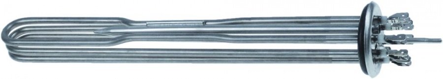 heating element 5000W 230V heating circuits 3 mounting ø 47,5mm L 320mm W 34mm H 33mm
