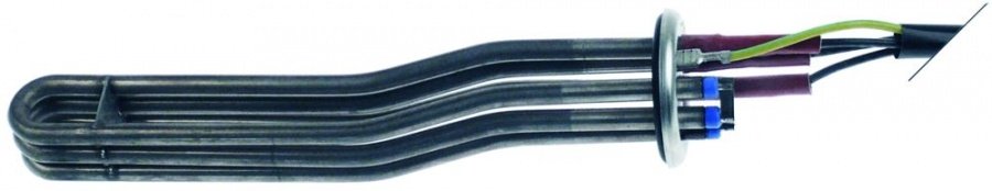 heating element 3000W 400V heating circuits 3 mounting ø 47,5mm L 260mm W 33mm H 65mm