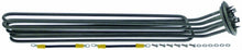 heating element 12000W 230V heating circuits 3 mounting ø round flange ø57,5mmmm L 460mm W 35mm