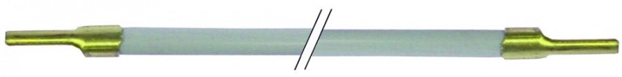 heating cable 7W 230V L 3250mm L1 (unheated) 1150mm L2 (chauffé) 1050mm silicone