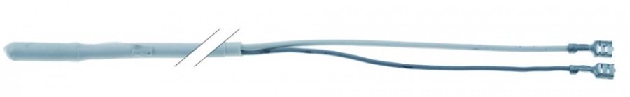 heating cable 144W 230V ø 8mm L 2360mm L1 (unheated) 1600mm L2 (chauffé) 760mm