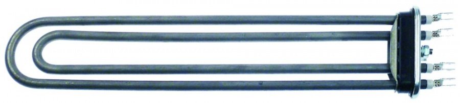 heating element 5000 W 235 V heating circuits 2  flange 70x18mm L 325 mm W 63 mm