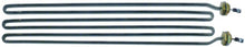 heating element 1260W 400V L 470mm W 85mm L1 10mm L2 25mm chargrill 2 hole fixing thread 1/2" - 419210