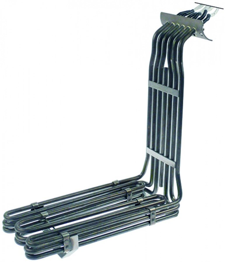 heating element 7500W 400V heating circuits 3 L 335mm W 135mm H 400mm H1 320mm H2 30mm - 419211