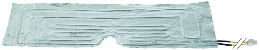 Rezistenta folie aluminiu 61W, 230V, 520x220mm, cablu L 400mm, pentru tava evaporator GFR2700, GFR6600, W0310080