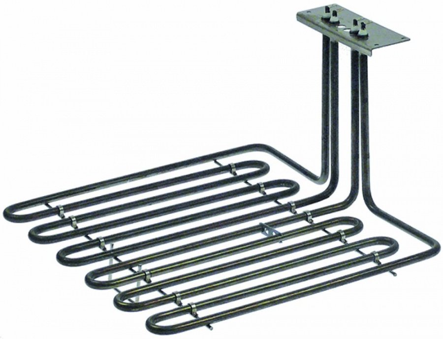 rezistenta 6000watt 230V CÎ 2 L 325mm L 350mm Î 190mm flanșă dreptunghiulară