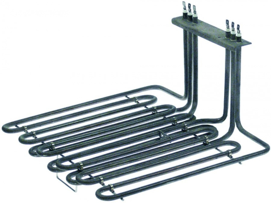 rezistenta 9000watt 230V CÎ 3 L 325mm L 350mm Î 220mm flanșă dreptunghiulară