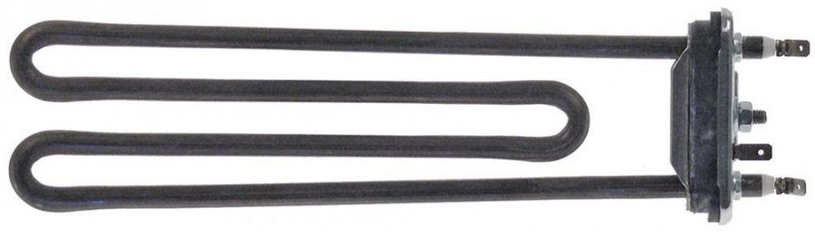 rezistenta 2000watt 220V flanșă 80x20mm L 255mm L 72mm CÎ 1 racord fișă plată masculină 6,3mm